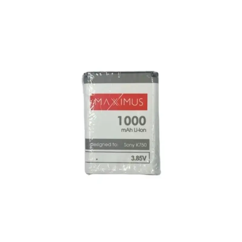 BATTERY MAXXINUS SONY ERICSSON K750 1000mAh LI-ION BST-37