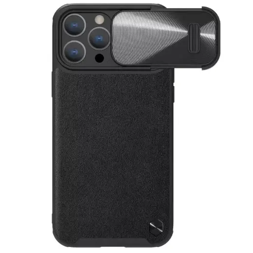 Nillkin CamShield S Leather Case for Iphone 14 Pro Max black
