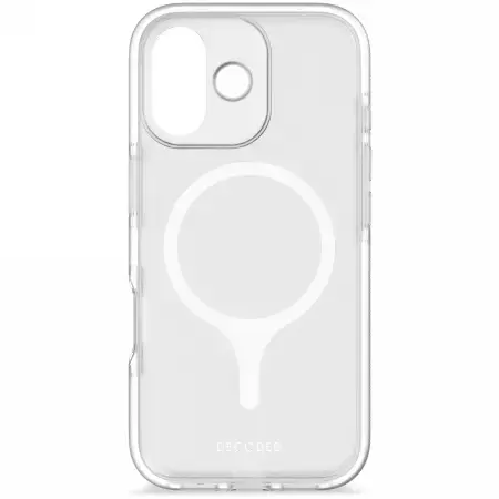 Decoded DropTec Transparent Backcover MagSafe Case for iPhone 17 - Transparent-Matte
