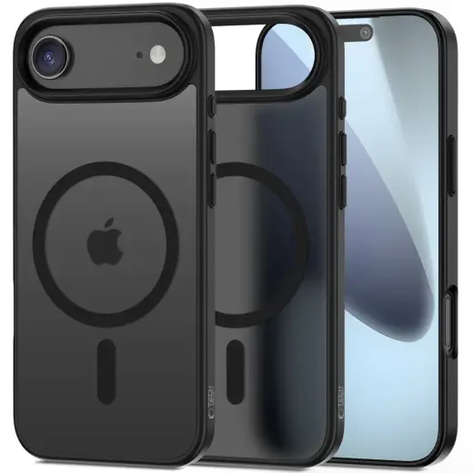 TECH-PROTECT MAGMAT phone case with MagSafe support for iPhone 17 Air matte black