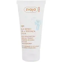 Ziaja Med Kids Sunscreen Face Cream SPF50 - Voděodolný opalovací krém na obličej pro děti