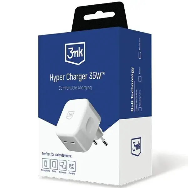 3MK Hyper Charger tīkla lādētājs | 35W | QC | USB-C