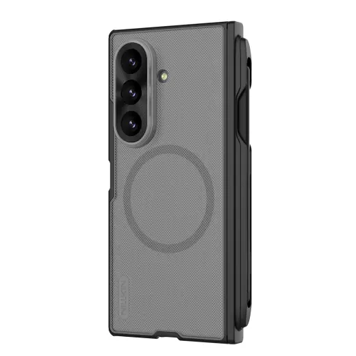 Nillkin Super Frosted FOLD Magnetic Pen Slot phone case for Samsung Galaxy Z Fold 8 Ultra (F976) transparent