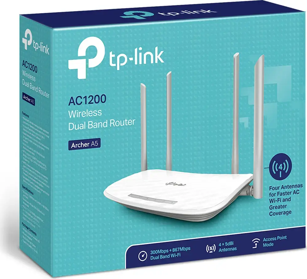 TP-LINK TPLINK WLAN-Router WLANRouter (Archer A5)