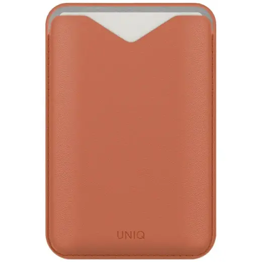 Magnetic wallet UNIQ Lyden Evo stand phone terracotta