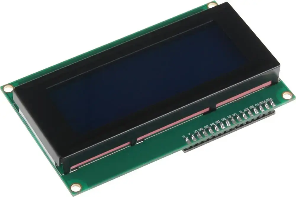 LCD module 4 rows 20 character