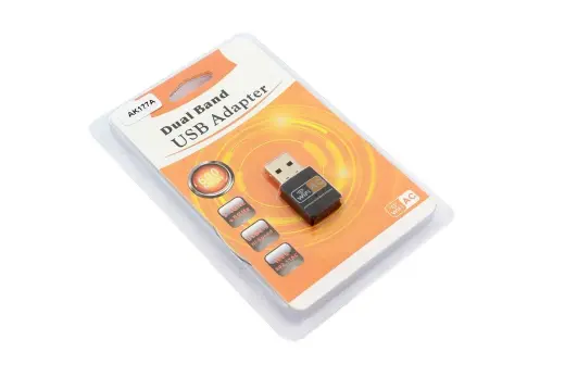 Fusion Wireless Wi-Fi Adapter (2.4GHz | 5GHz| USB 2.0, Wireless, 433Mbps, IEEE 802.11b|g|n|a|ac)