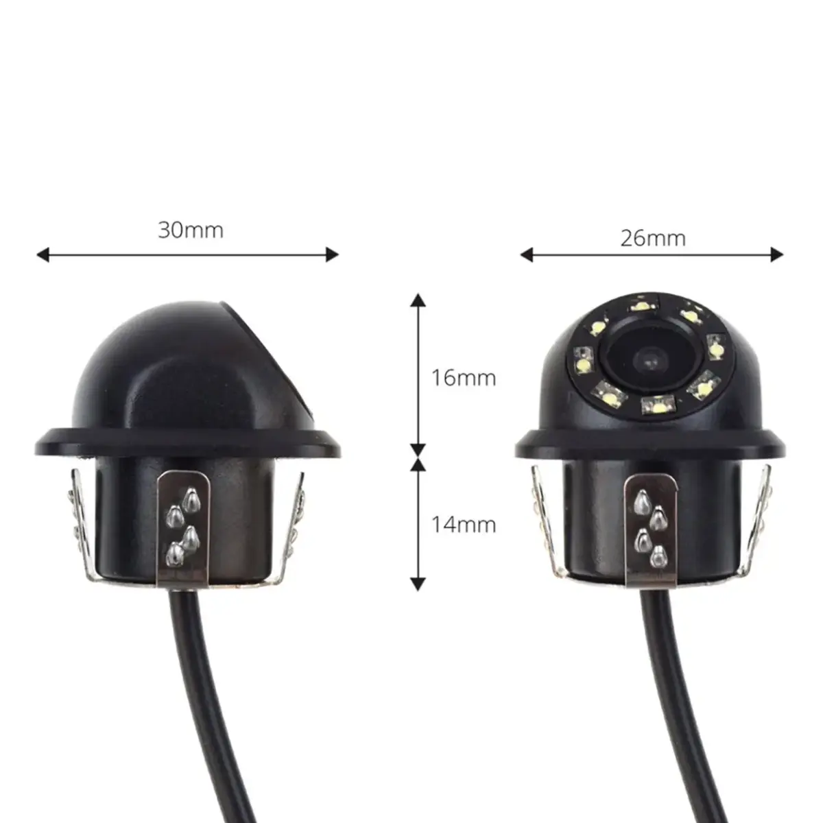 Reverse camera HD-305 LED "Night Vision" 18 mm