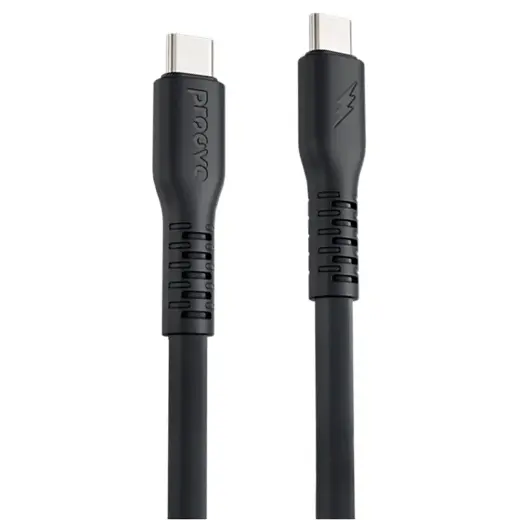 Proove Eternal data transfer and charging cable | USB-C to USB-C | 15W | 2m | black