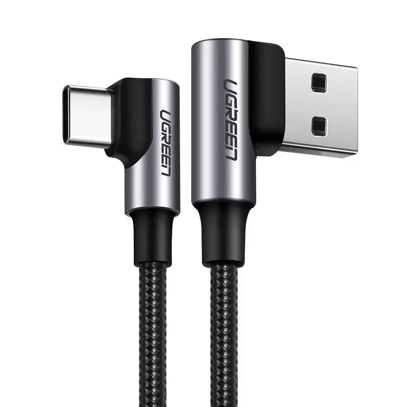 Ugreen US176 20856 datu pārraides un uzlādes vads | USB-A uz USB-C | 15W | 1m | pelēks