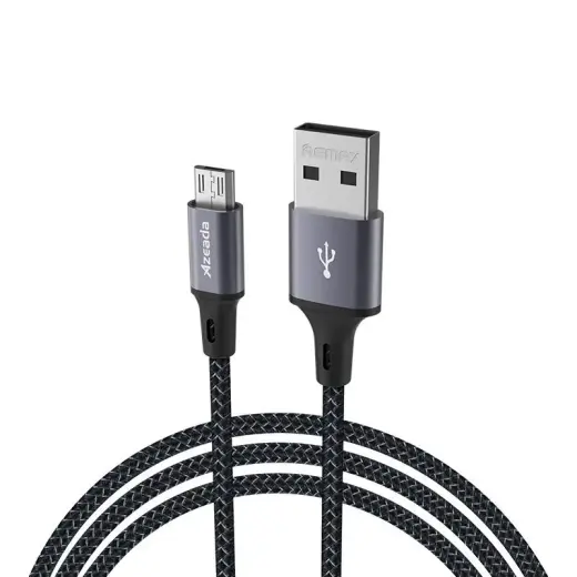 Proda Azeada Series Fast Charging Data Cable USB - Micro USB 3A 1m grey (PD-B52m)