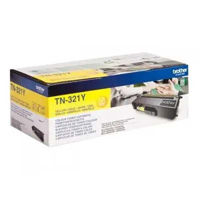 Brother Toner TN-321 TN321 Yellow Gelb 1,5k (TN321Y)