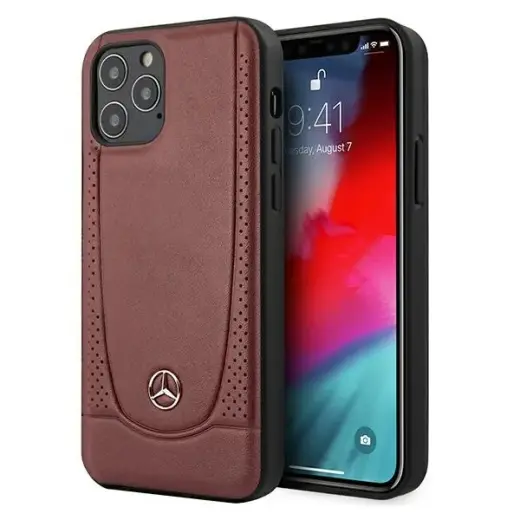 Mercedes MEHCP12MARMRE iPhone 12|12 Pro 6,1" czerwony|red hardcase Urban Line