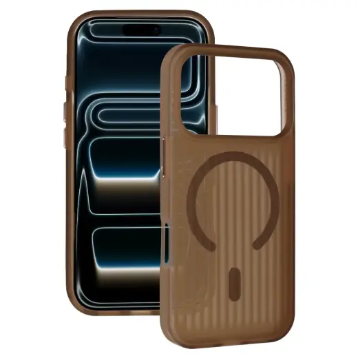 Tel Protect Twist phone case with MagSafe support for Samsung Galaxy S23 (S911) brown