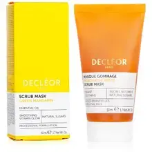 Green Mandarin Scrub Mask - A 2-in-1 face mask and scrub.