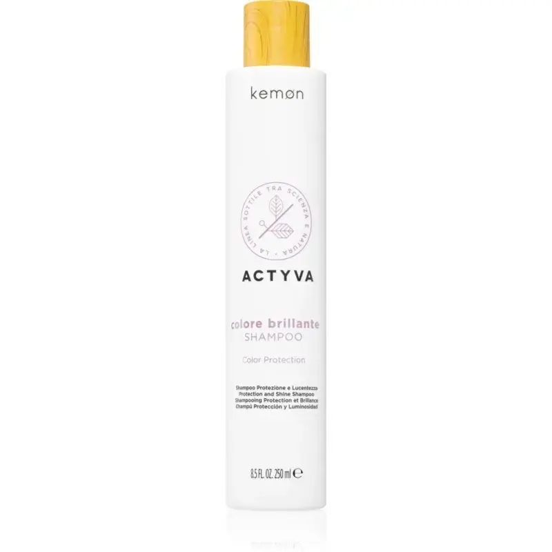 Kemon Actyva Colore Brillante Illuminating and Strengthening Shampoo for Coloured Hair 250 Ml