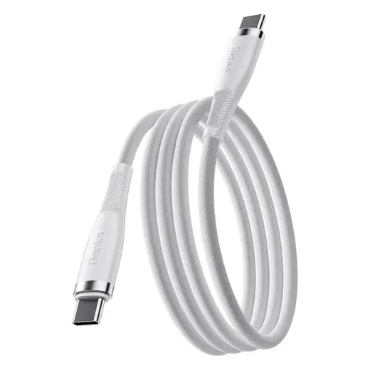 Benks D47 data transfer and charging cable | USB-C to USB-C | 100W | 1m | white