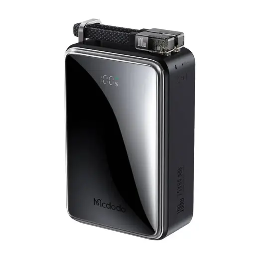 Mcdodo MC-0561 external battery (powerbank) | 25000 mAh | 100W | USB-C, USB-A | black