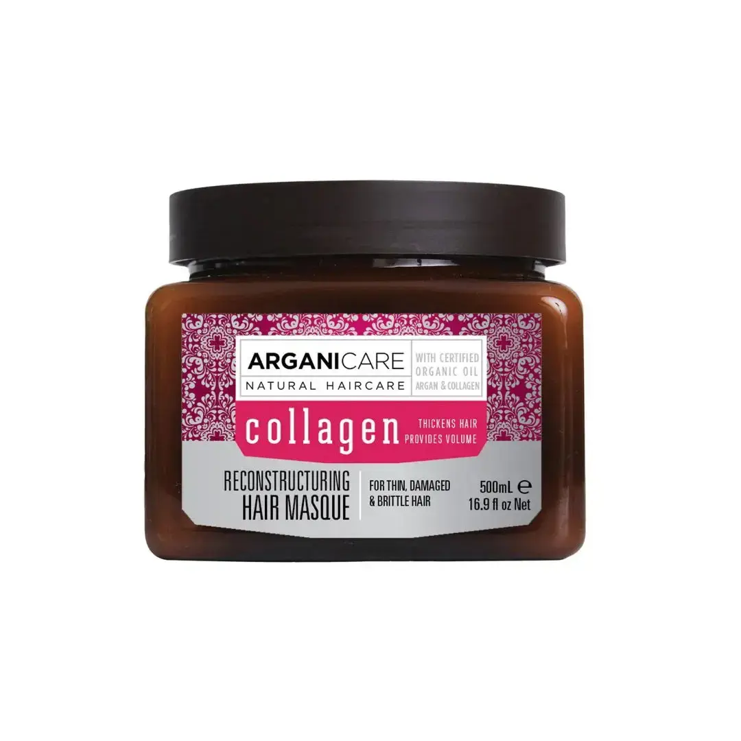 Arganicare, Collagen, Hair Treatment Cream Mask, Restructuring, 500 ml