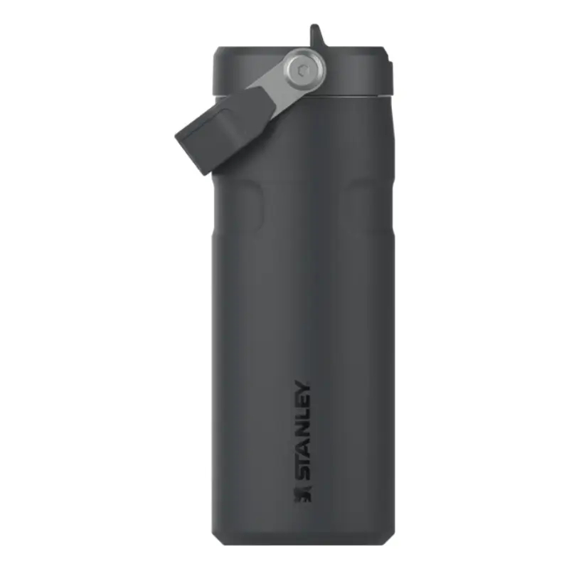 Termospudel kõrrega The IceFlow Bottle Flip Straw 2.0 0.47L must 2.0