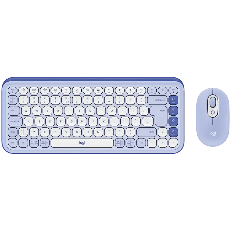 LOGITECH POP ICON COMBO - LILAC - US INT'L - BT  - INTNL-973