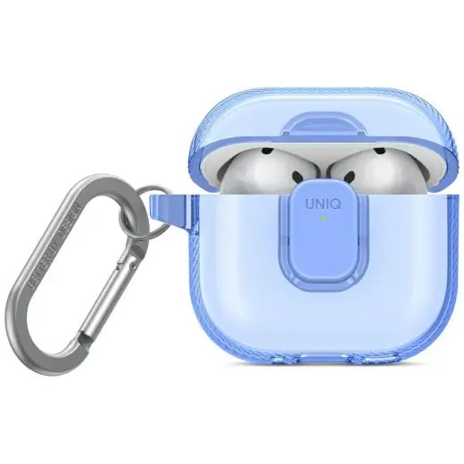 Case UNIQ Glase Pro for AirPods 4 Lock    Case blue