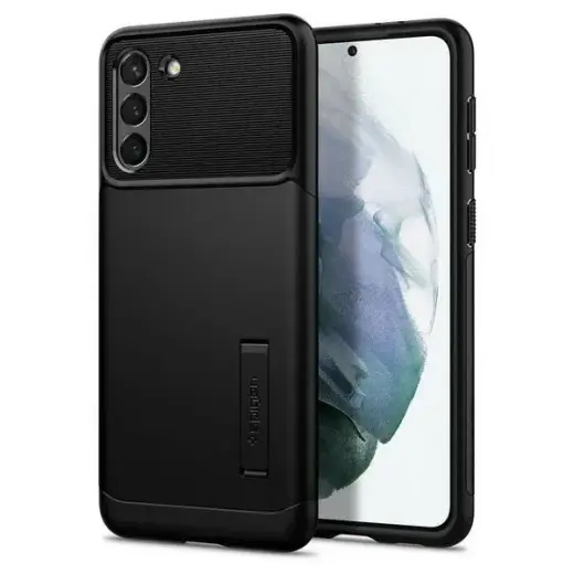 Spigen Slim Armor Samsung G996 S21+ czarny|black ACS02410