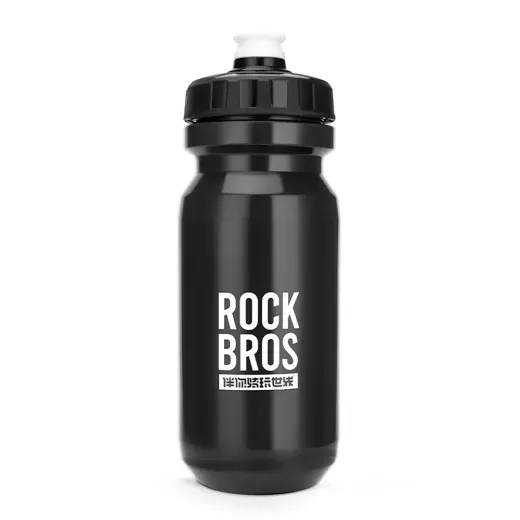 Rockbros 600 ml Bike Bottle - Black