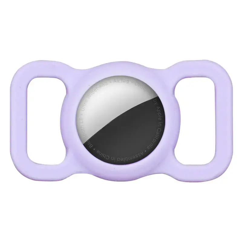 AIRTAG CASE FOR COLLAR/BELT/SUSPENDERS PURPLE