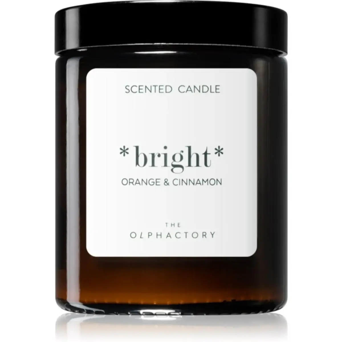The Olphactory, Bright Orange & Cinnamon, Orange, Scented Candle, 135 g