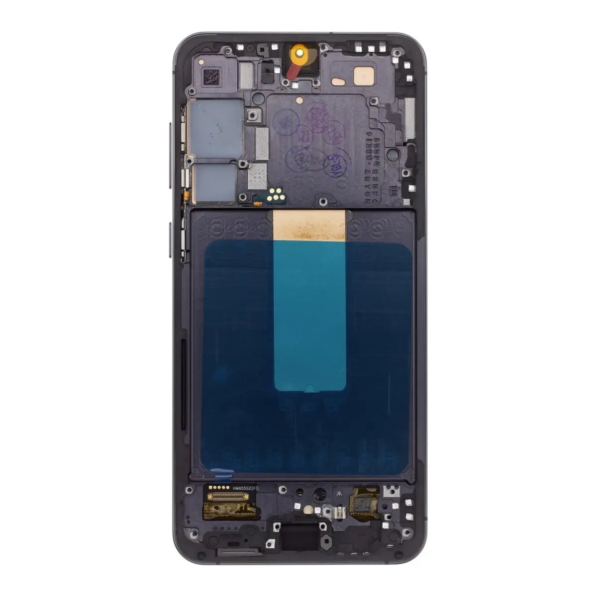 LCD display + Touch Unit + Front Cover for Samsung S916B Galaxy S23+ Phantom Black