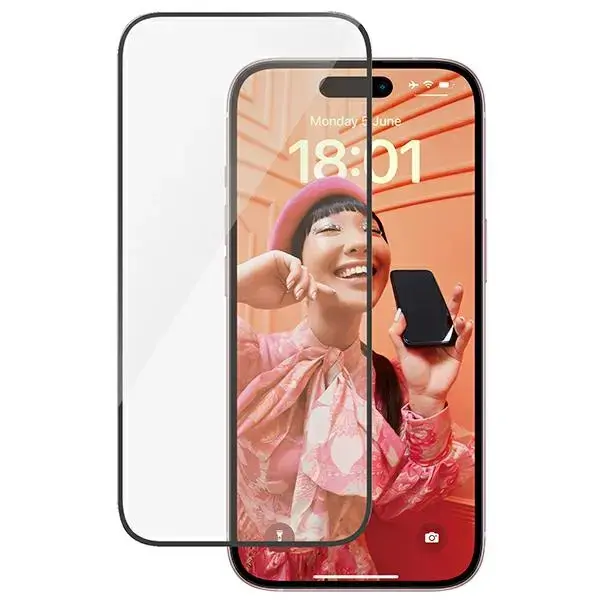 PanzerGlass Ultra-Wide Fit karastatud klaas telefonile iPhone 15 6.1", kaasas Easy Aligner 2809