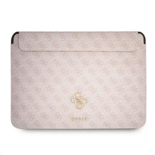 Guess PU 4G Metal Logo Computer Sleeve 13" Pink
