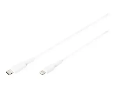 DIGITUS cable - USB-C|Lightning - 1 m