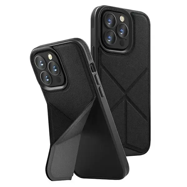 UNIQ etui Transforma iPhone 14 Pro 6,1" Magclick Charging czarny|ebony black