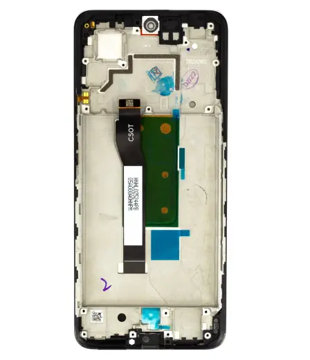 LCD Display + Touch Unit + Front Cover for Poco X4 GT 5G Black (Service Pack)