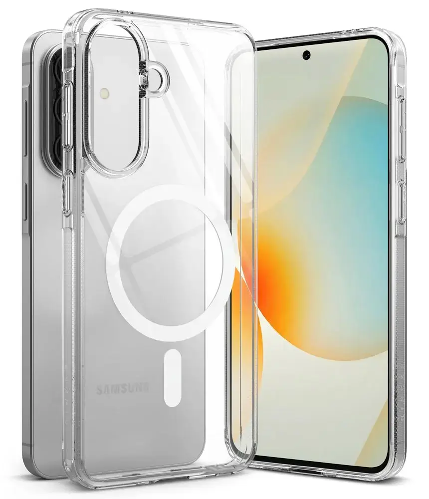Ringke Fusion maciņš ar MagSafe atbalstu telefonam Samsung Galaxy A57 (A576) caurspīdīgs