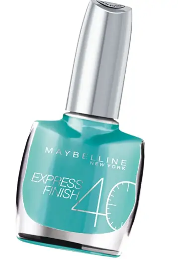 Maybelline, Express Finish 40 Seconds, Nail Polish, Nr. 862, Turquoise, 10 ml