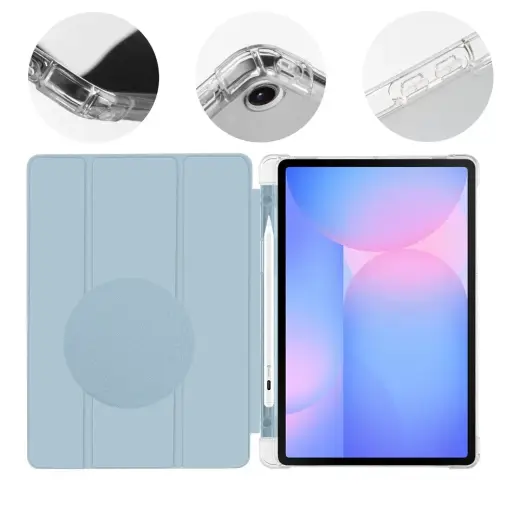 OBAL:ME MistyTab Case for Samsung Galaxy Tab S10 Lite/S9/S9 FE/S10 FE Light Blue