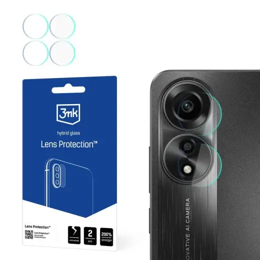 Oppo A78 4G - 3mk Lens Protectionâ¢