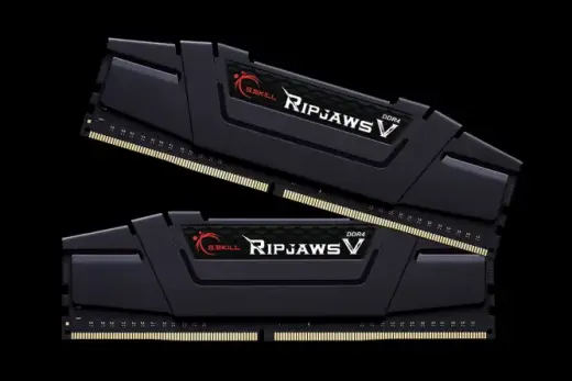 G.SKILL RipjawsV 32GB Black [2x16GB 3200MHz DDR4 CL16 XMP 2.0 rev2 DIMM]