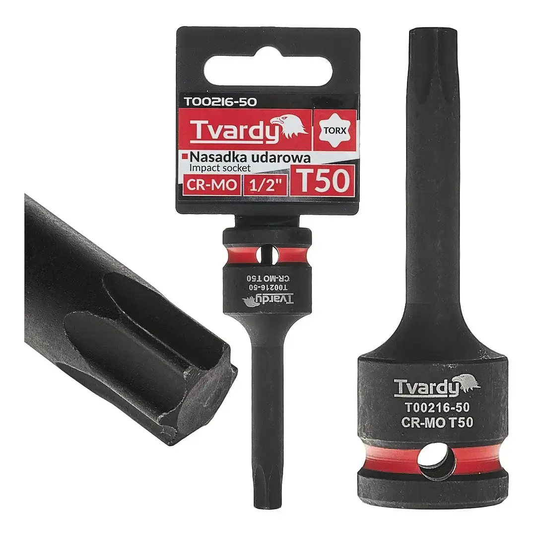 TORX impact socket 1/2" T50 CR-MO