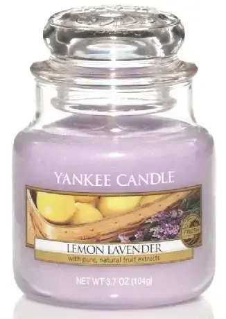 Yankee Candle Lemon Lavender scented candle 104 g