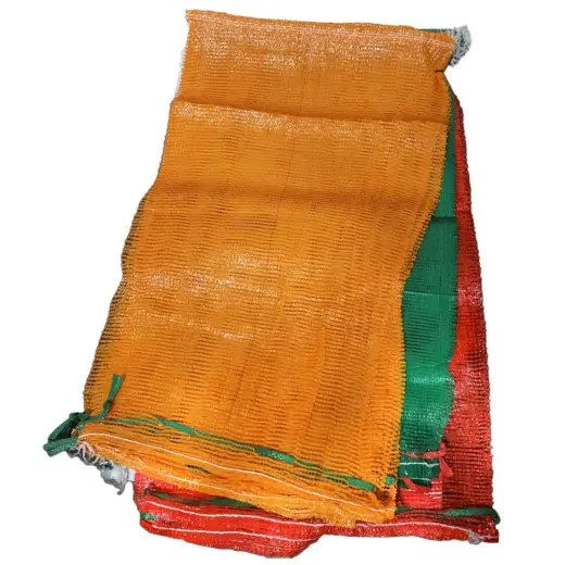 Mesh bag  50x80cm, 10 pcs, colored