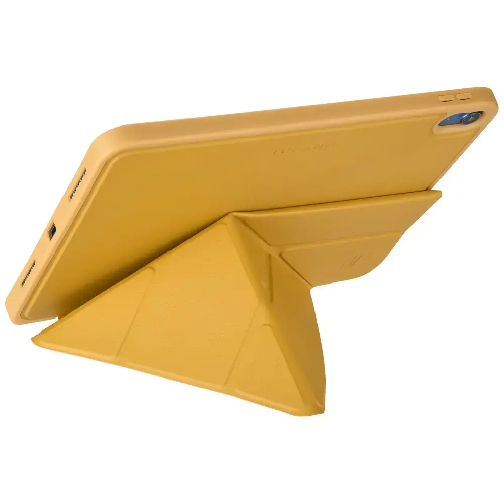 Tucano Bamboo Case for iPad 11“ A16 (2025) / iPad 10.9” 10th Gen. (2022) yellow