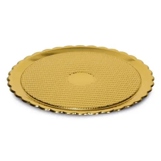 Plastikust kandikud kuldne 2 tk komplekt Easy Bake Ø28cm