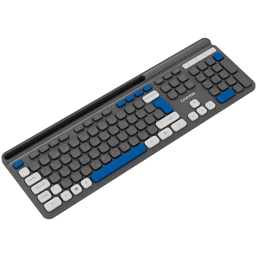 CANYON keyboard HKB-W03 EN AAA Wireless Grey