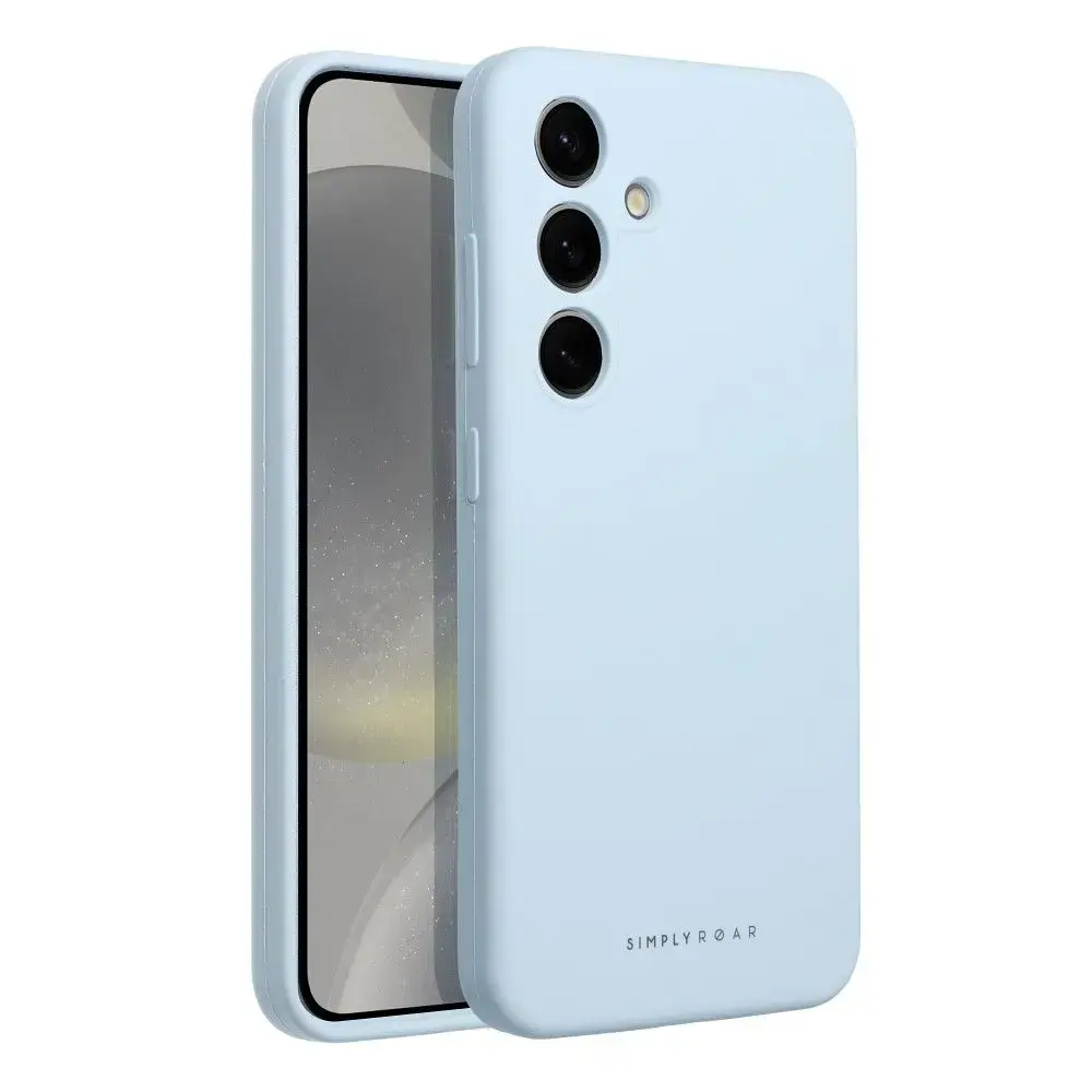 ROAR Cloud Skin telefono dėklas Samsung Galaxy S24 (S921) mėlynas