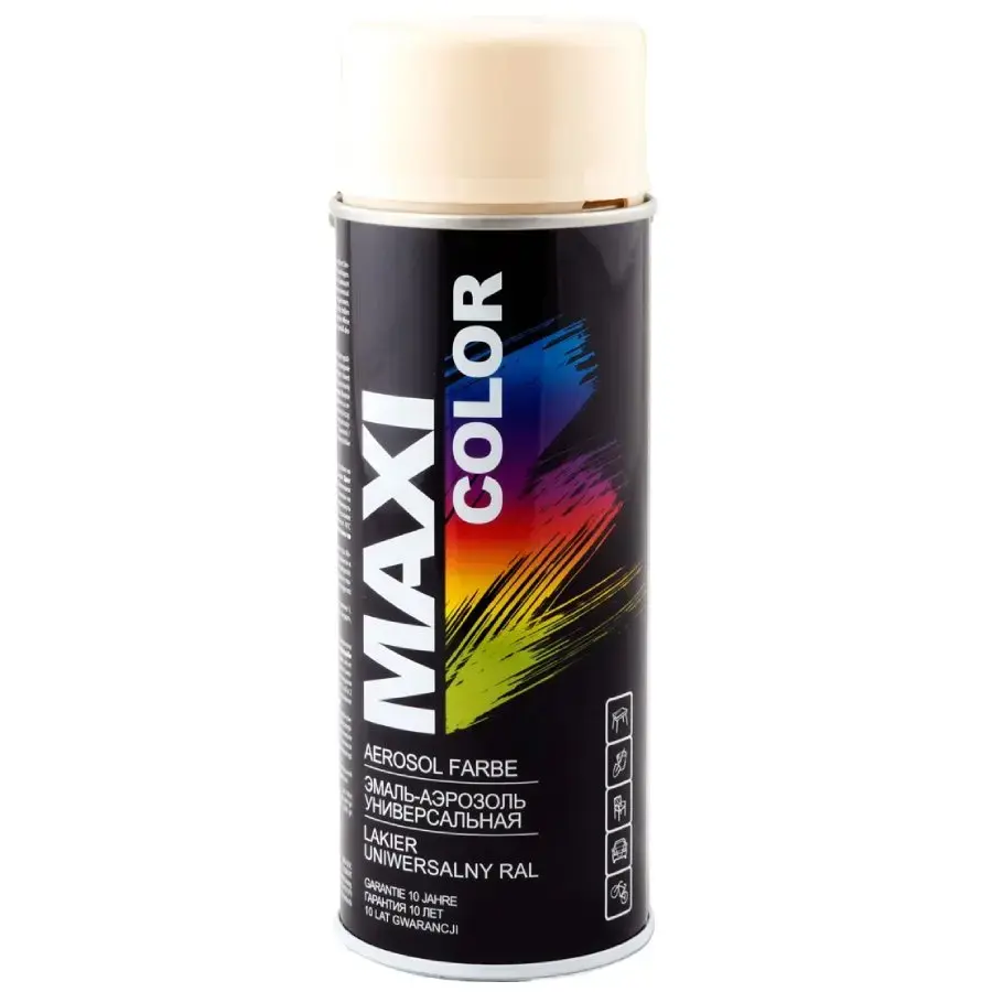 Spray paint Maxi Color RAL1015 400ml light ivory