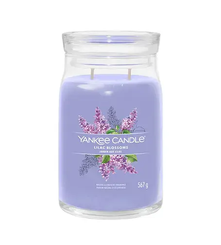 Yankee Candle Lilac Blossoms signature candle 567 g